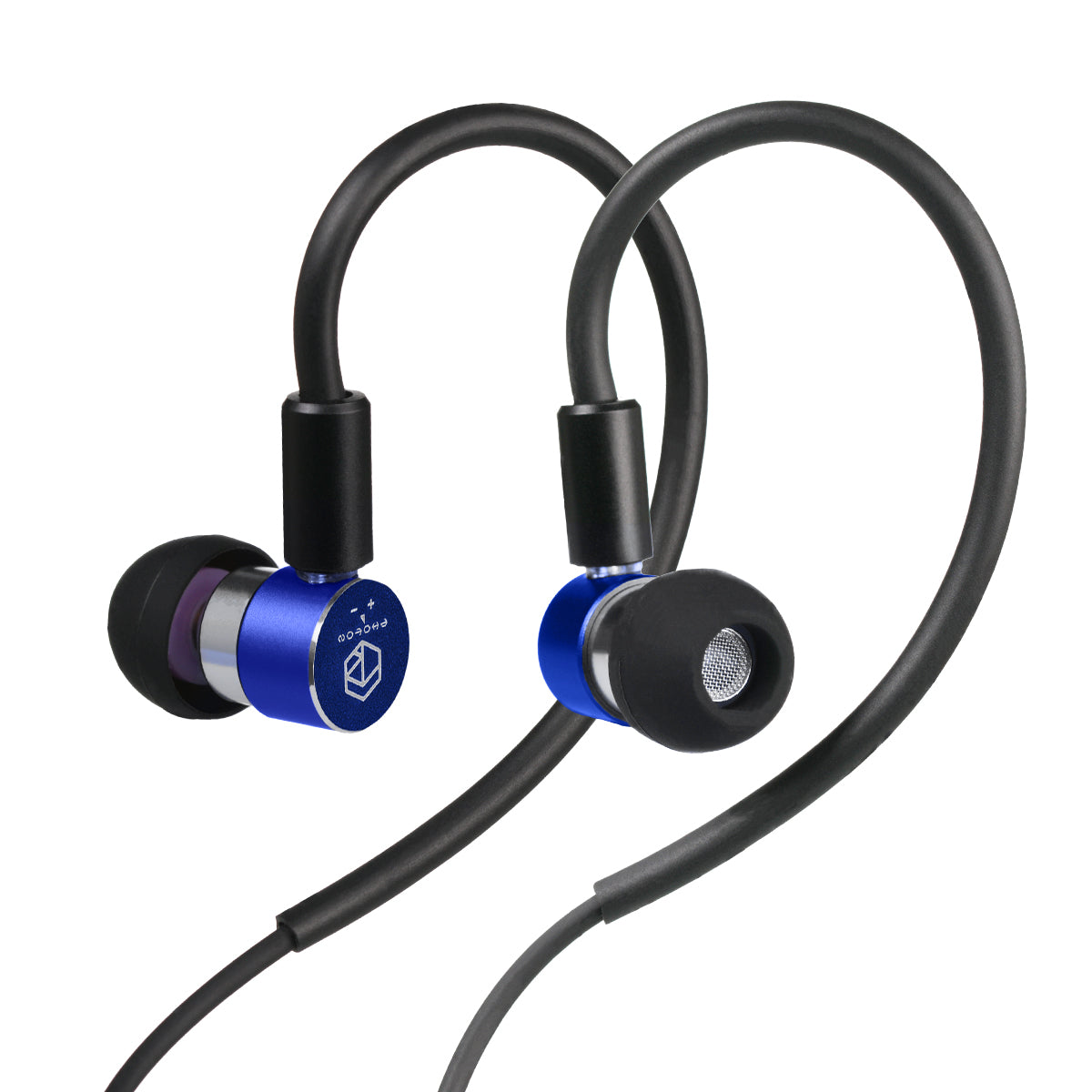 ROSESELSA Photon Pro Wired In Ear Earbuds, 0.78 2 pin Detachable Cable with HD Mics, Small Design Earphones for Gaming