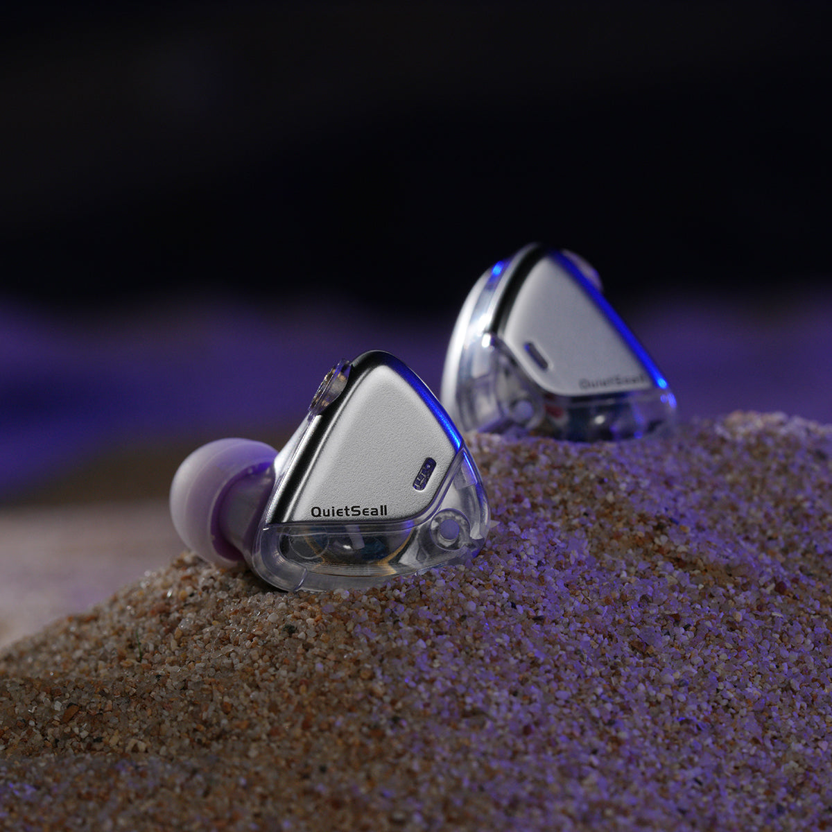 ROSESELSA QuietSea II Dynamic Diaphragm Driver In Ear Monitors, 1DD HIFI Wired Earphones with Module IEM Cable