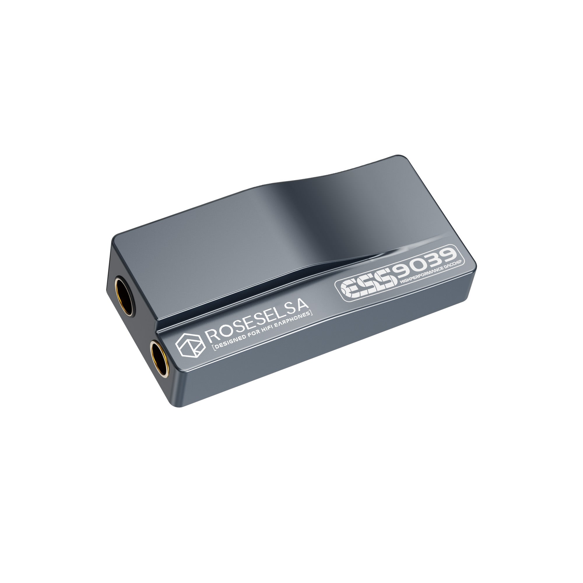 ROSESELSA RS9039/RS 9039 HIFI Headphone Amplifier & DAC, ESS9039Q2M DSP Chip, 3.5mm/4.4mm to Type-C/Lightning