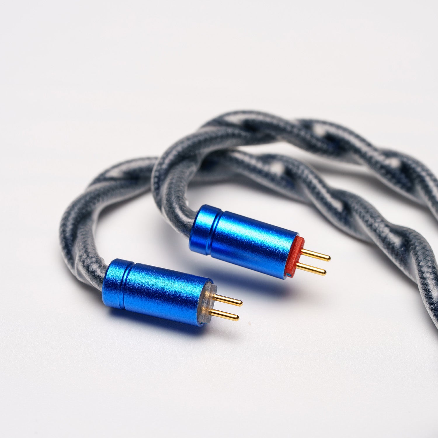 ROSESELSA FAUST Upgrade IEM Cable for HiFi Headphones 6N Silver Plated OCC Single Crystal Copper Mixed 4-Braided 8 Core Cord for Audiophiles Earbuds