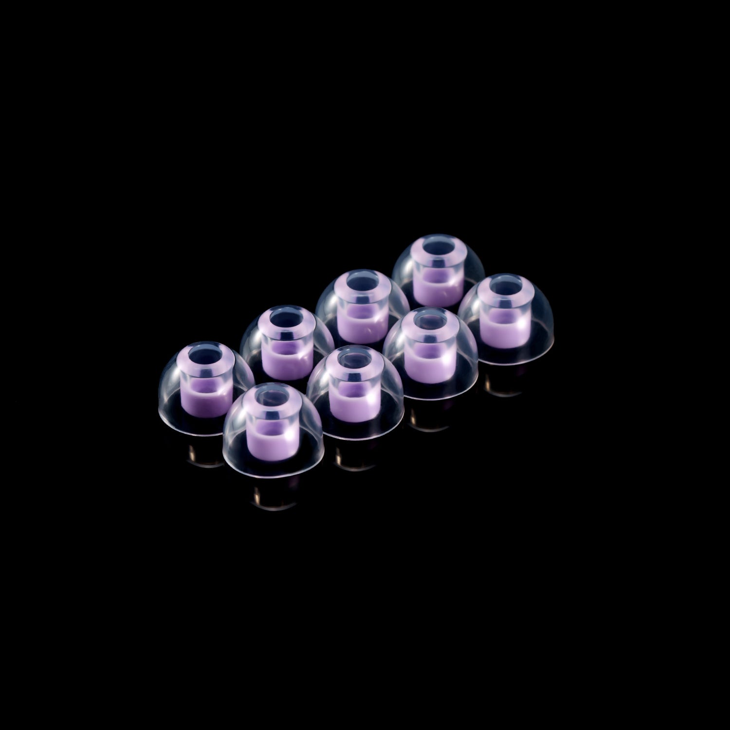 ROSESELSA SoundCocoon Liquid Silicone Eartips, 4 Pairs of Universal Eartips Replacement for Earbuds, Enhanced Bass Vibrant Treble, Extra Noise Cancellation S/M/L/XL