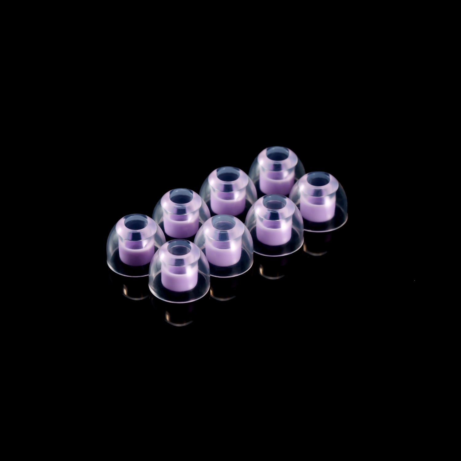 ROSESELSA SoundCocoon Liquid Silicone Eartips, 4 Pairs of Universal Eartips Replacement for Earbuds, Enhanced Bass Vibrant Treble, Extra Noise Cancellation S/M/L/XL