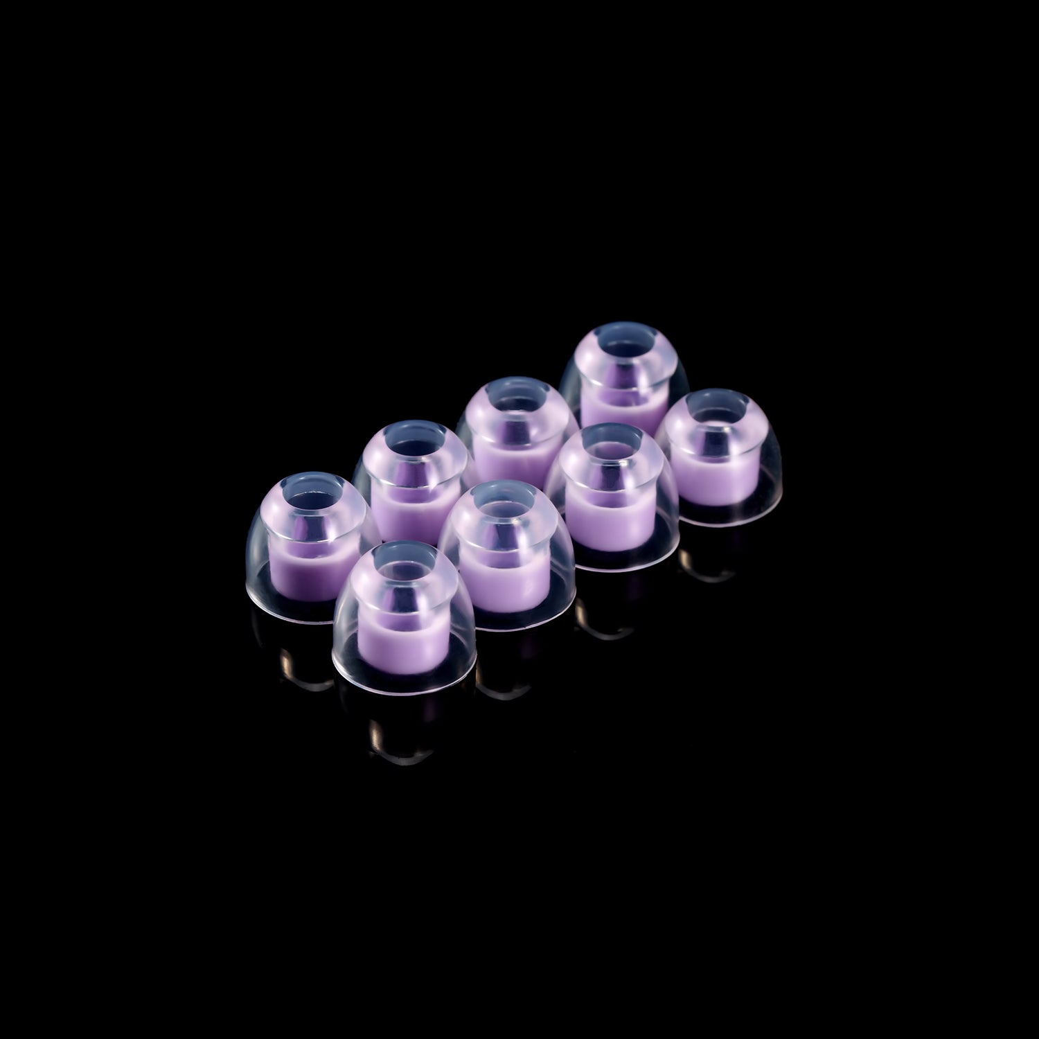 ROSESELSA SoundCocoon Liquid Silicone Eartips, 4 Pairs of Universal Eartips Replacement for Earbuds, Enhanced Bass Vibrant Treble, Extra Noise Cancellation S/M/L/XL