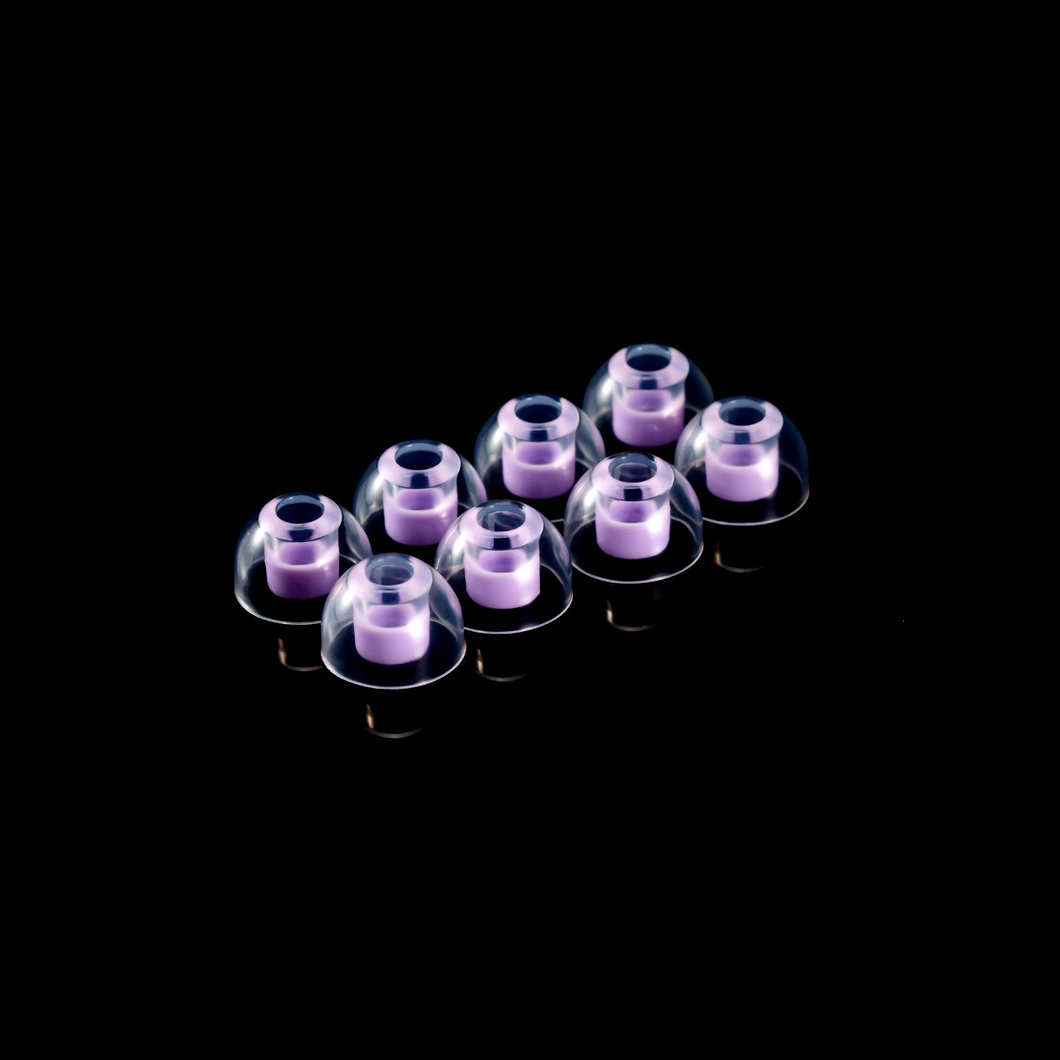 ROSESELSA SoundCocoon Liquid Silicone Eartips, 4 Pairs of Universal Eartips Replacement for Earbuds, Enhanced Bass Vibrant Treble, Extra Noise Cancellation S/M/L/XL