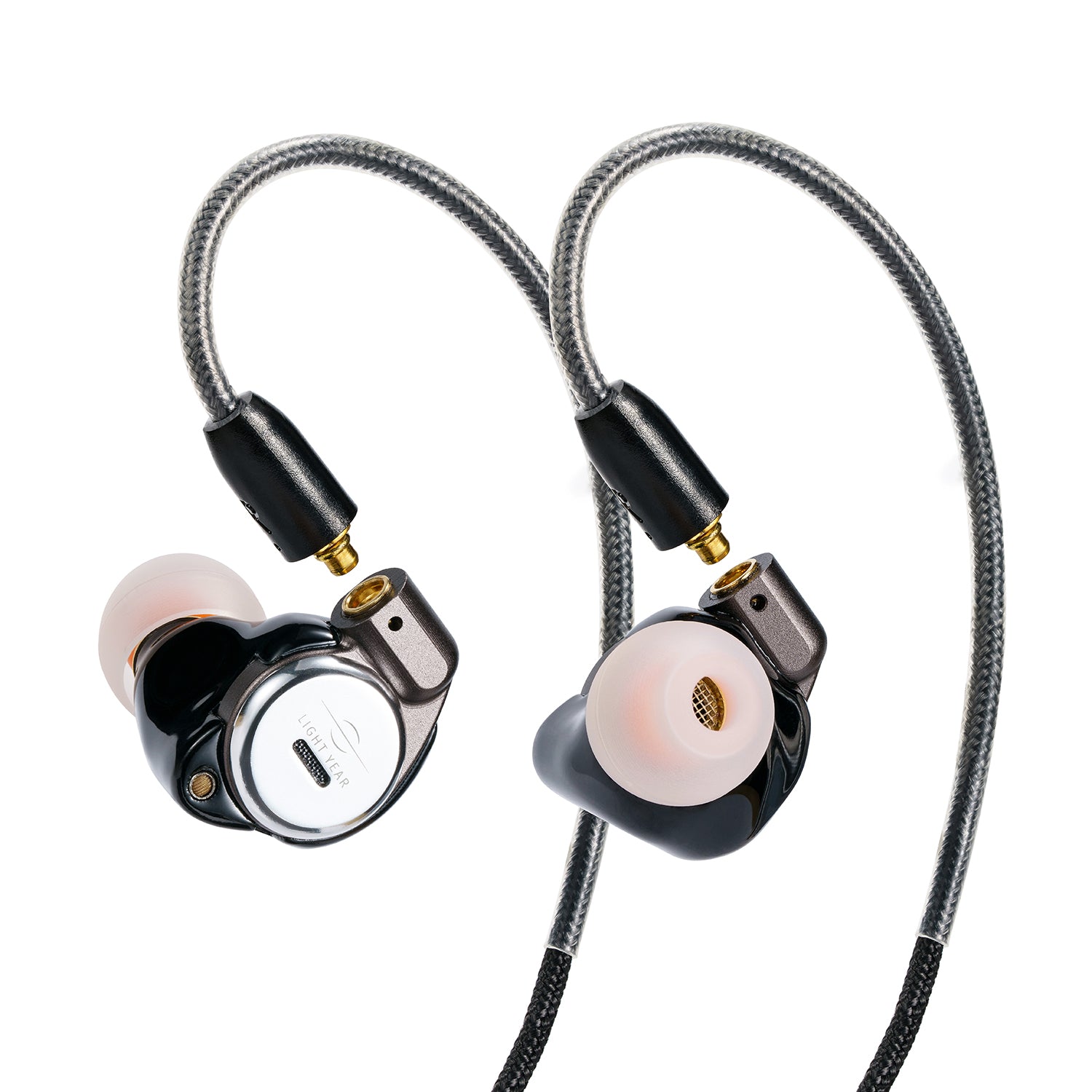 Roseselsa Star City 5 Pro 1DD+2BA Hybrid Headphones HiFi Wired Earbuds in Ear Earphones High Fidelity with IEM Cable
