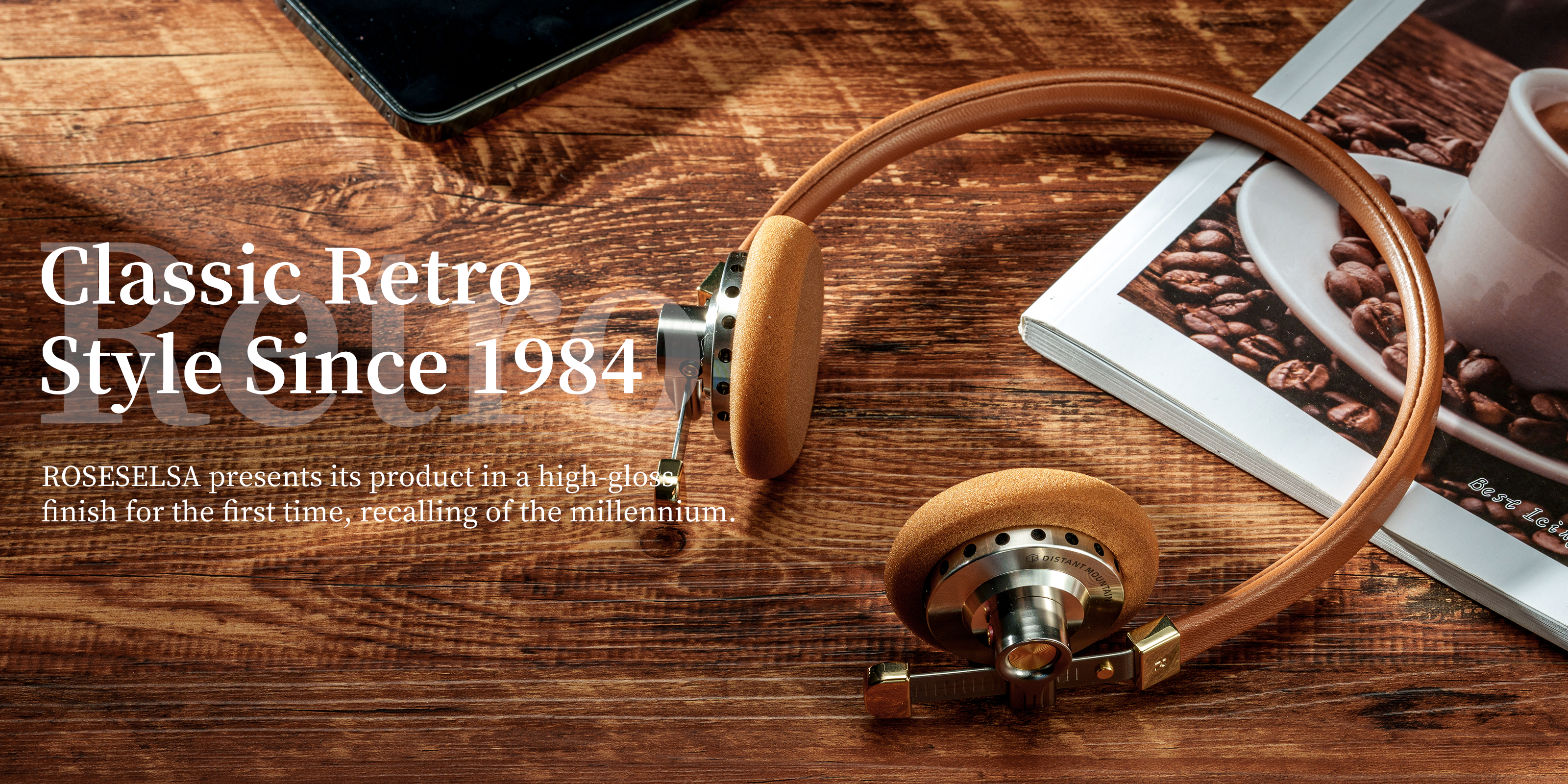 「美品」ROSE TECHNICS DISTANT MOUNTAIN 遠山 Distant Mountain | On Ear Wired Headphones OOTD Vintage