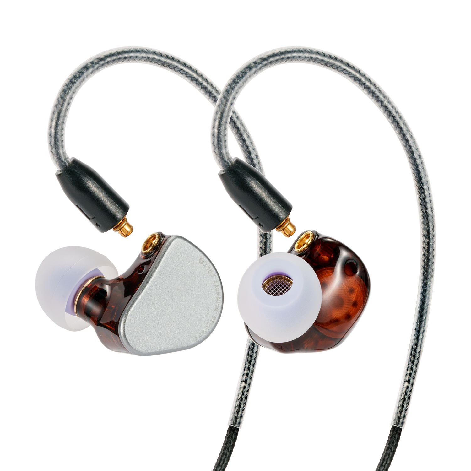 ROSE TECHNICS QT9 MK3, 1DD+4BA Hybrid In-Ear Monitor HiFi Earbuds Wired Earphones MMCX Detachable Headphone Cable IEM